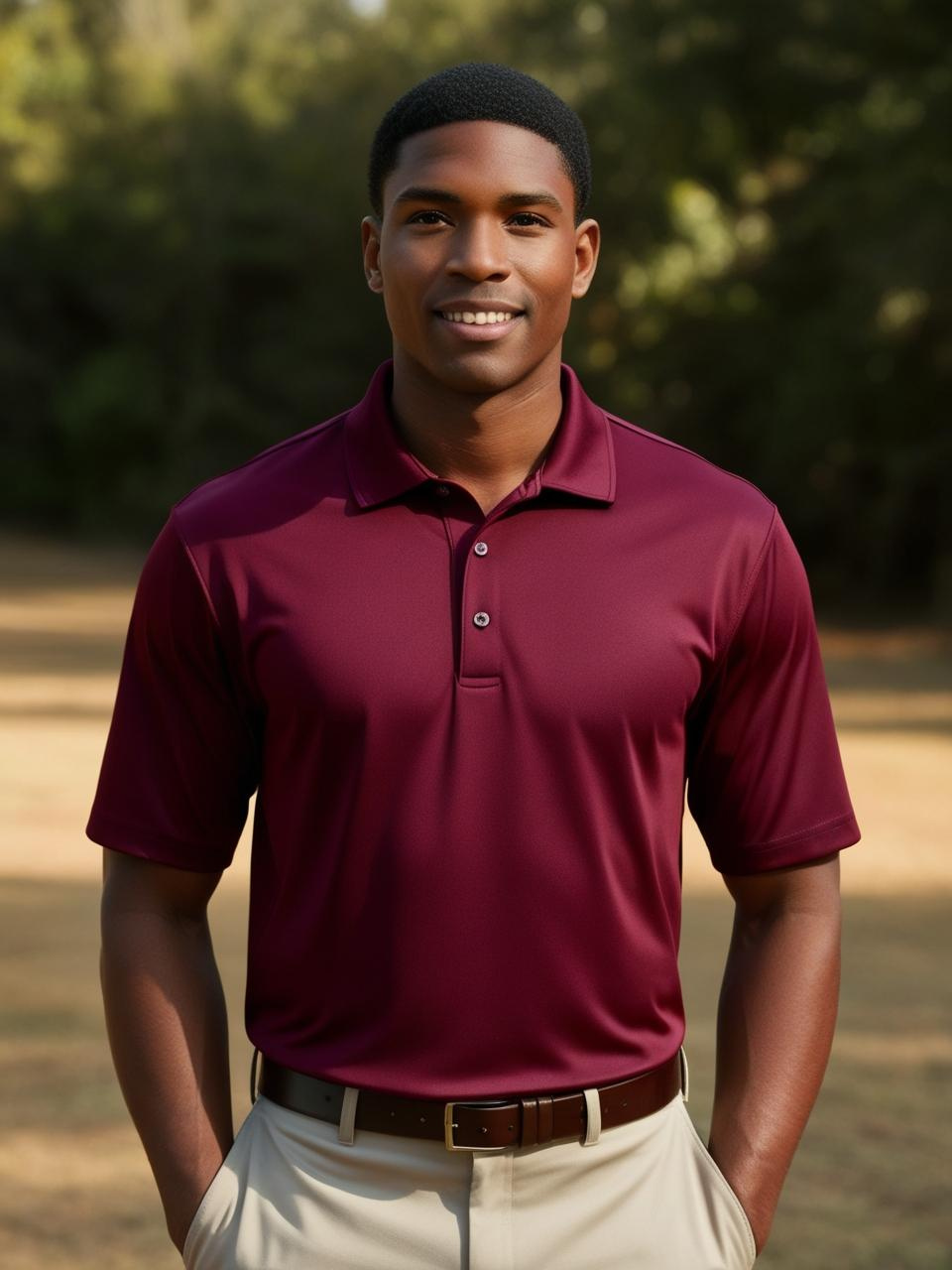 MALE DRI FIT POLO 1